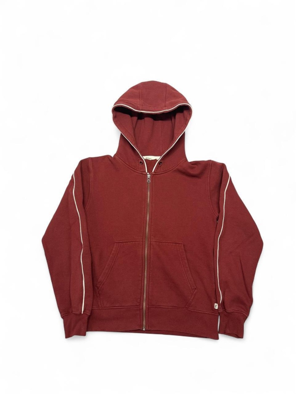Cotopaxi full zip fleece Do Good graphic hoodie burgundy S women’s